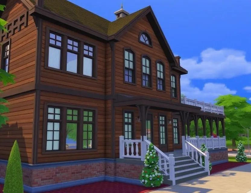 - Секреты успешного строительства в The Sims