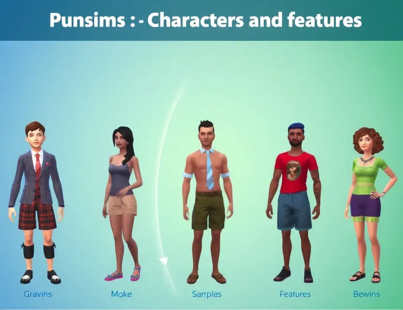 - Персонажи The Sims: характеристики и особенности