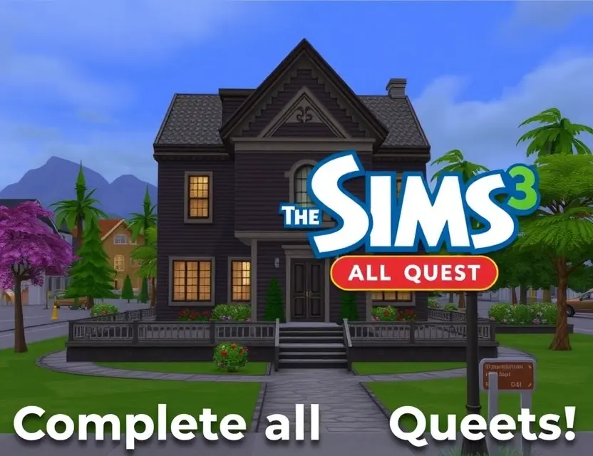 - The Sims: прохождение всех квестов